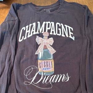 Z Supply. Champagne Dreams Graphic Sweatshirt